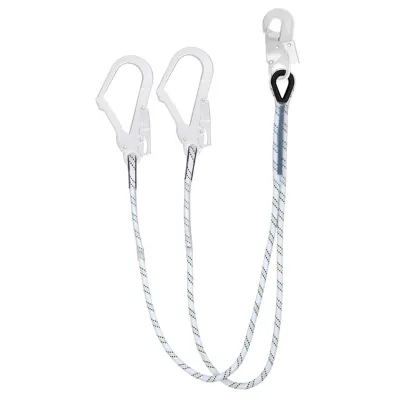 Y Forked Restraint Kernmantle Lanyard