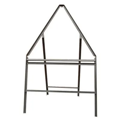 Triangular Metal Road Sign Frame With Supplementary Plate