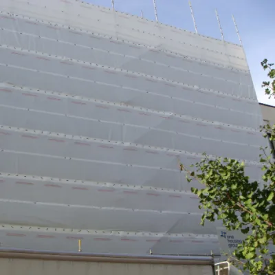 Scaffold Sheeting - Flame Retardant
