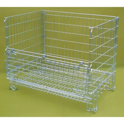 Stackable Folding Wire Cages