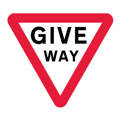 Plastic Quick Fit - Priority Signs