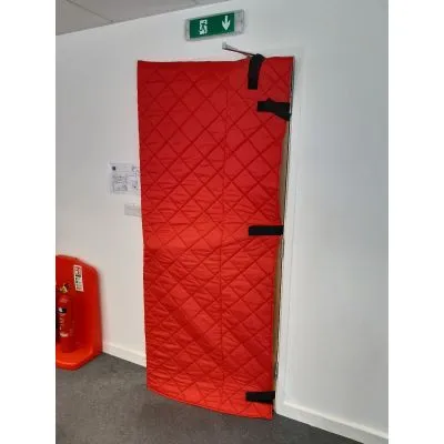 Quilted Door Cover