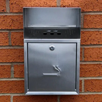 Wall Mounted Smoking Bin Wall Mounted Smoking Bin