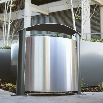 Stainless Steel Litter Bin Stainless Steel Litter Bin
