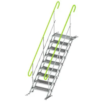 Temporary Scaffold Access Stairway Temporary Scaffold Access Stairway